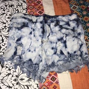 Distressed Altar’d State jean shorts